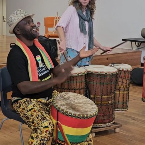 Bangourake drum and dance workshops at Speers Point 08 Nov 2025