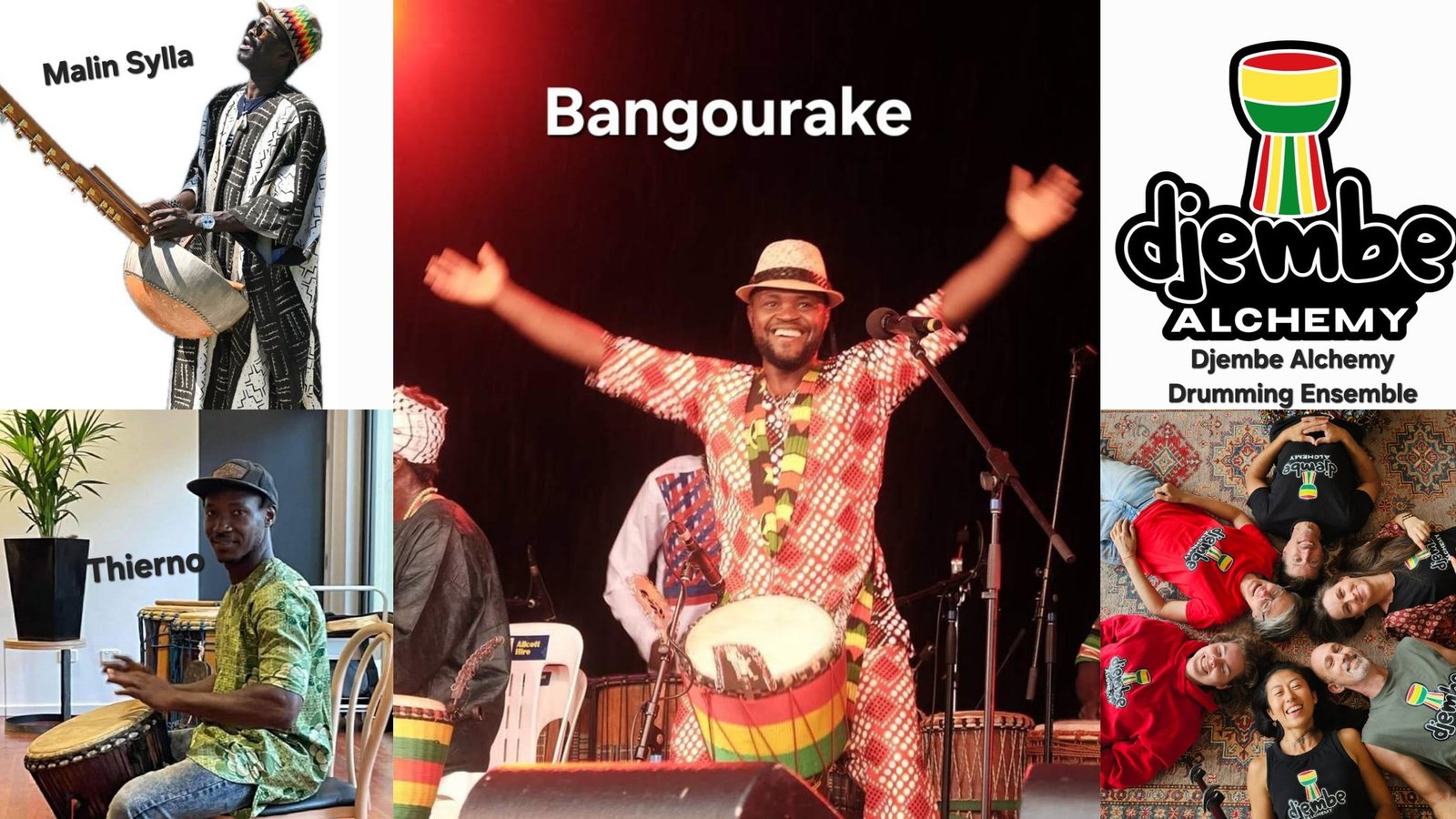 Experience West African Music at The Place in Charlestown featuring Bangourake & Friends